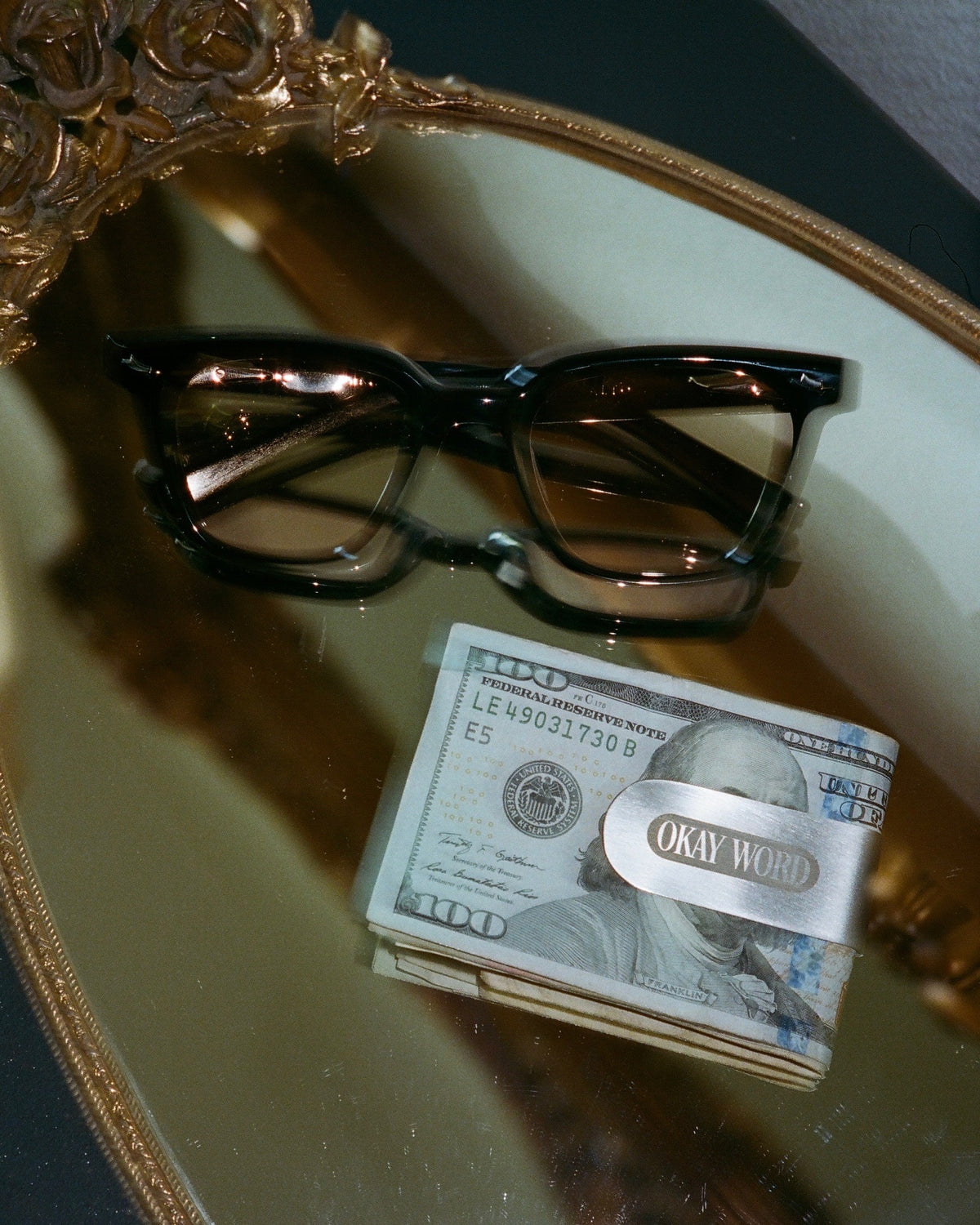 Okay Word Money Clip